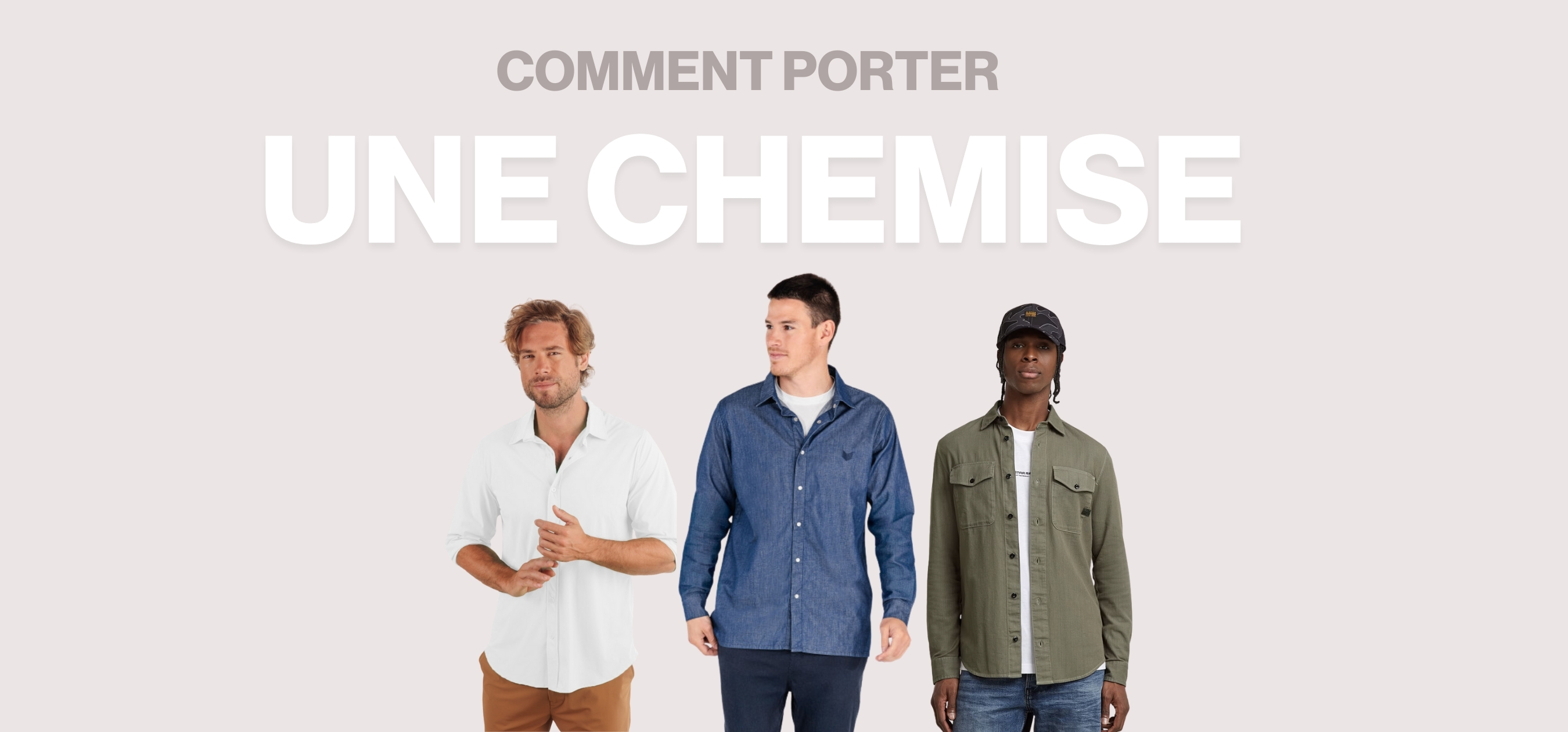 comment porter une chemise